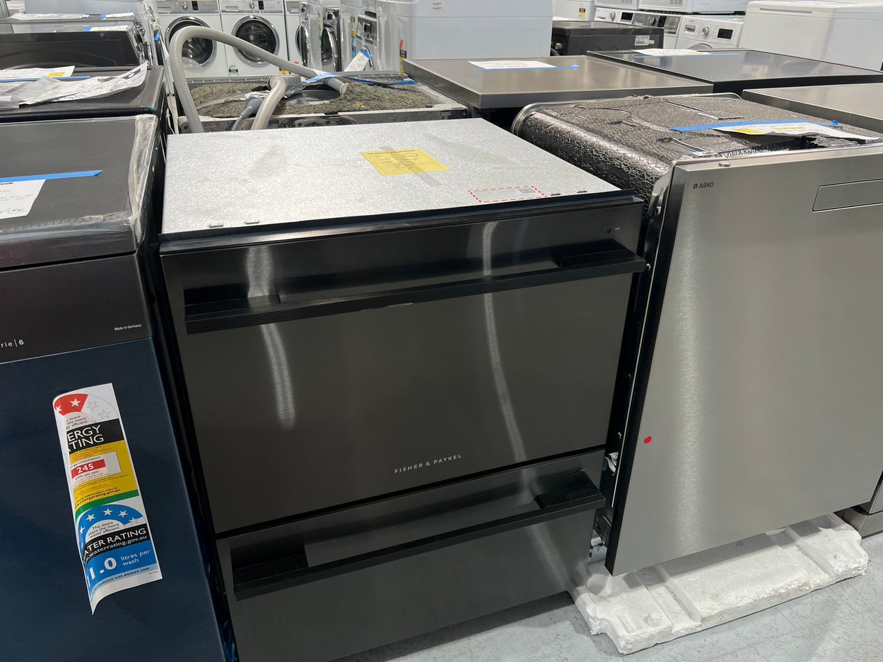 Factory second Fisher&Paykel Paykel Double Dishdrawer Dishwasher DD60DDFB9 - Second Hand Appliances Geebung