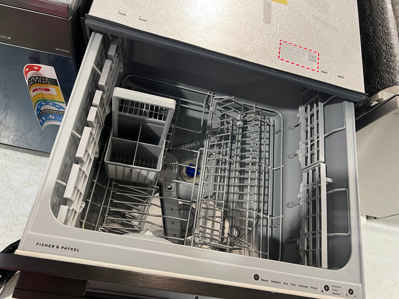 Factory second Fisher&Paykel Paykel Double Dishdrawer Dishwasher DD60DDFB9 - Second Hand Appliances Geebung