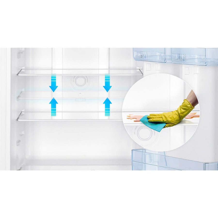 Factory second/Carton damaged TCL 362L Top Mount Fridge – P362TMW