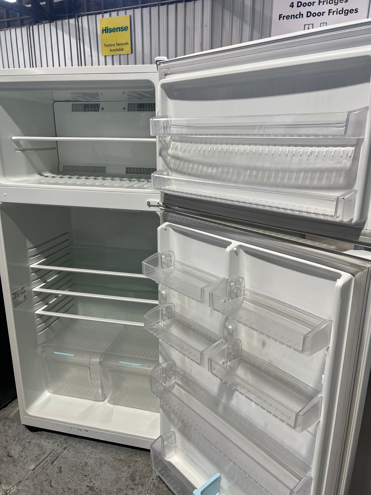 Second hand 520l Simpson top mounted refrigerator STM5200WA - Second Hand Appliances Geebung