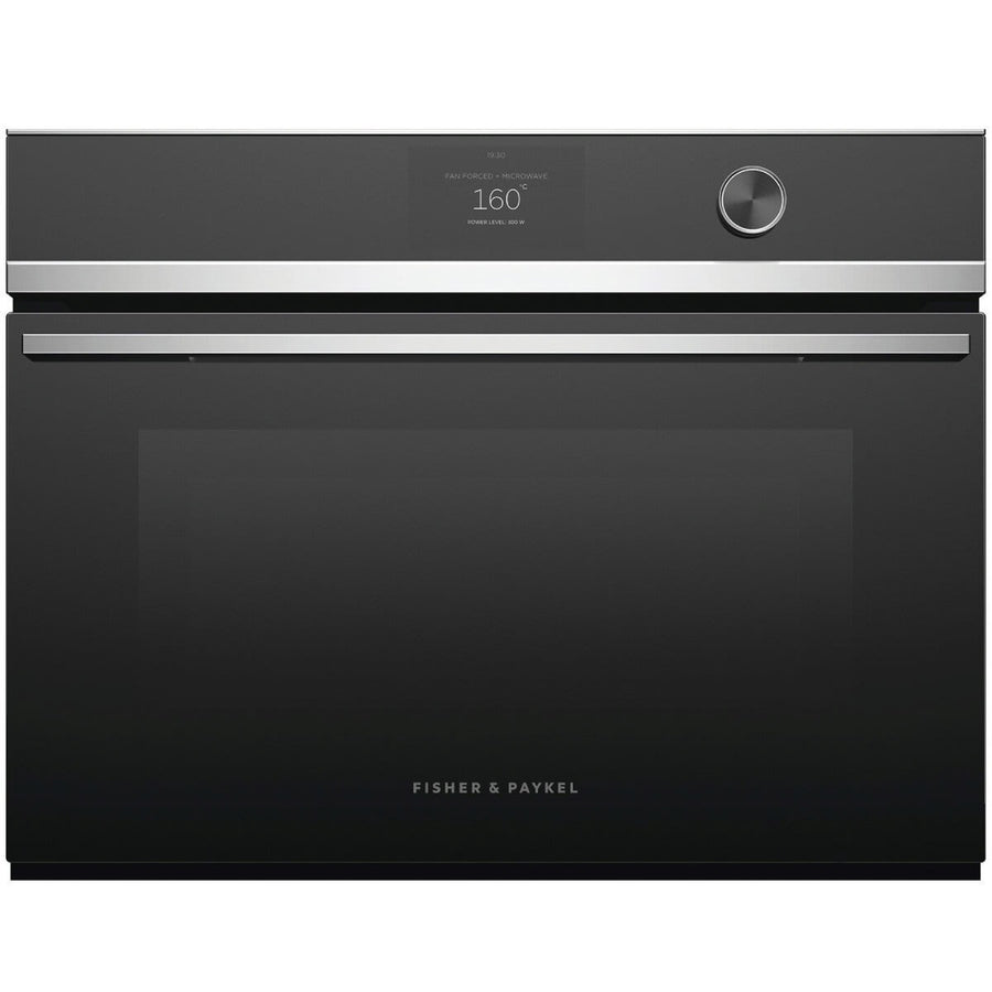 Factory second Fisher & Paykel 60cm Series 9 Compact Combi-Microwave Oven – OM60NDTDX1