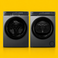 Thumbnail for Factory Second Haier 500 Series Matching Laundry Set – 12kg Front Load Washer + 8kg Heat Pump Dryer – HWF12DB1 + HDHPS80NB1