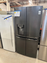 Thumbnail for Second hand LG 506L Slim French Door Fridge – Matte Black (GF-L570MBL)