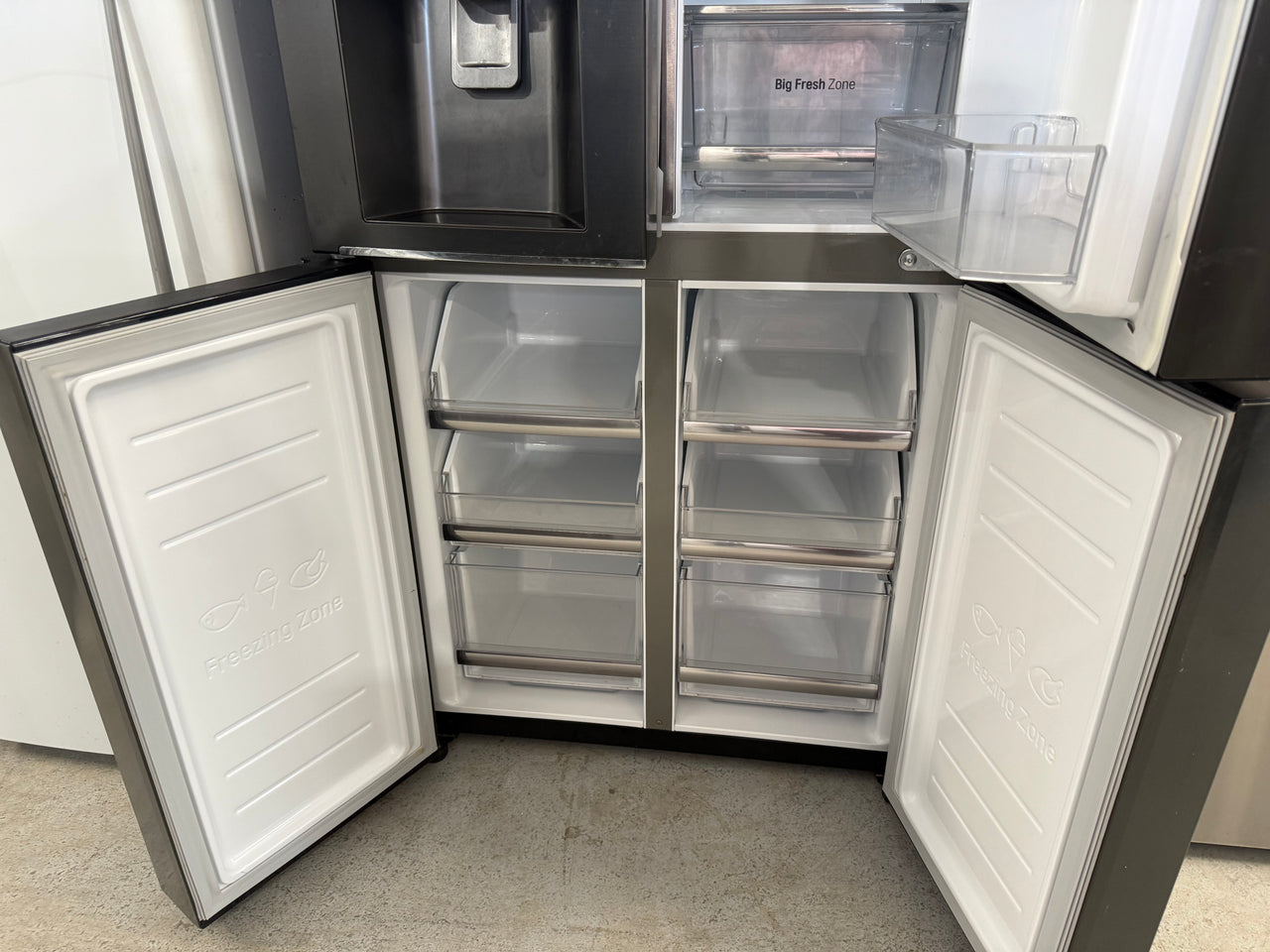 Second hand LG 506L Slim French Door Fridge – Matte Black (GF-L570MBL)