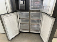 Thumbnail for Second hand LG 506L Slim French Door Fridge – Matte Black (GF-L570MBL)