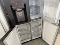 Thumbnail for Second hand LG 506L Slim French Door Fridge – Matte Black (GF-L570MBL)