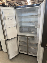 Thumbnail for Second hand LG 506L Slim French Door Fridge – Matte Black (GF-L570MBL)