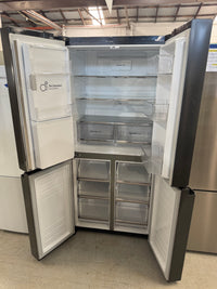 Thumbnail for Second hand LG 506L Slim French Door Fridge – Matte Black (GF-L570MBL)