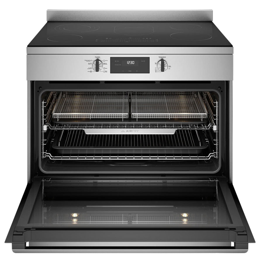 Factory second Westinghouse 90cm Electric Freestanding Cooker WFE9546SD– Stainless Steel (NAT)