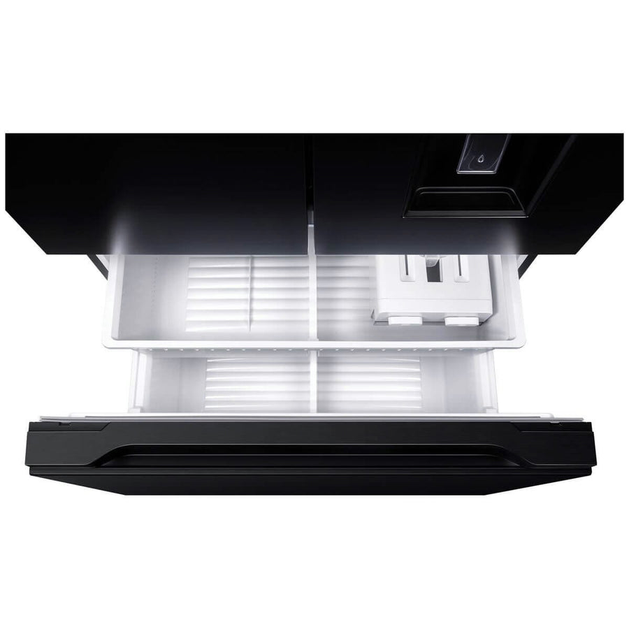 Factory second TCL 575L French Door Fridge – Matte Black – TRF576FHB