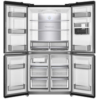 Thumbnail for Factory second/Carton damaged TCL 590L Quad Door Fridge with Non-Plumbed Water Dispenser – TRF590QHB