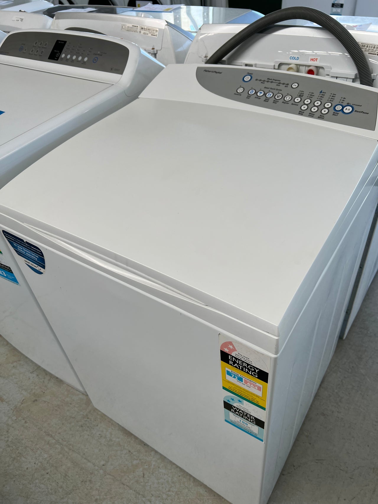 Second hand 7.5kg Top Load Fisher & Paykel Washing Machine WA75T65GW1 - Second Hand Appliances Geebung