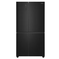 Thumbnail for Factory second Hisense 652L Side by Side Refrigerator Black Brushed Steel HRSBS652B - Second Hand Appliances Geebung