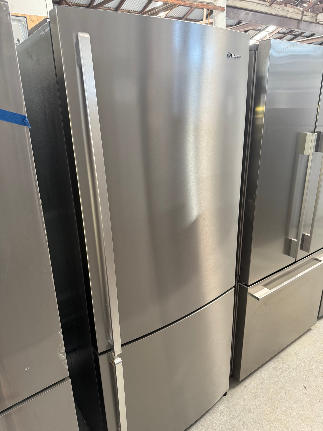 Buy Second hand 453L Westinghouse Stainless Steel Bottom Mount Fridge  Model: WBE4514SA |  | [product_variant] | Second Hand Appliances Geebung Brisbane