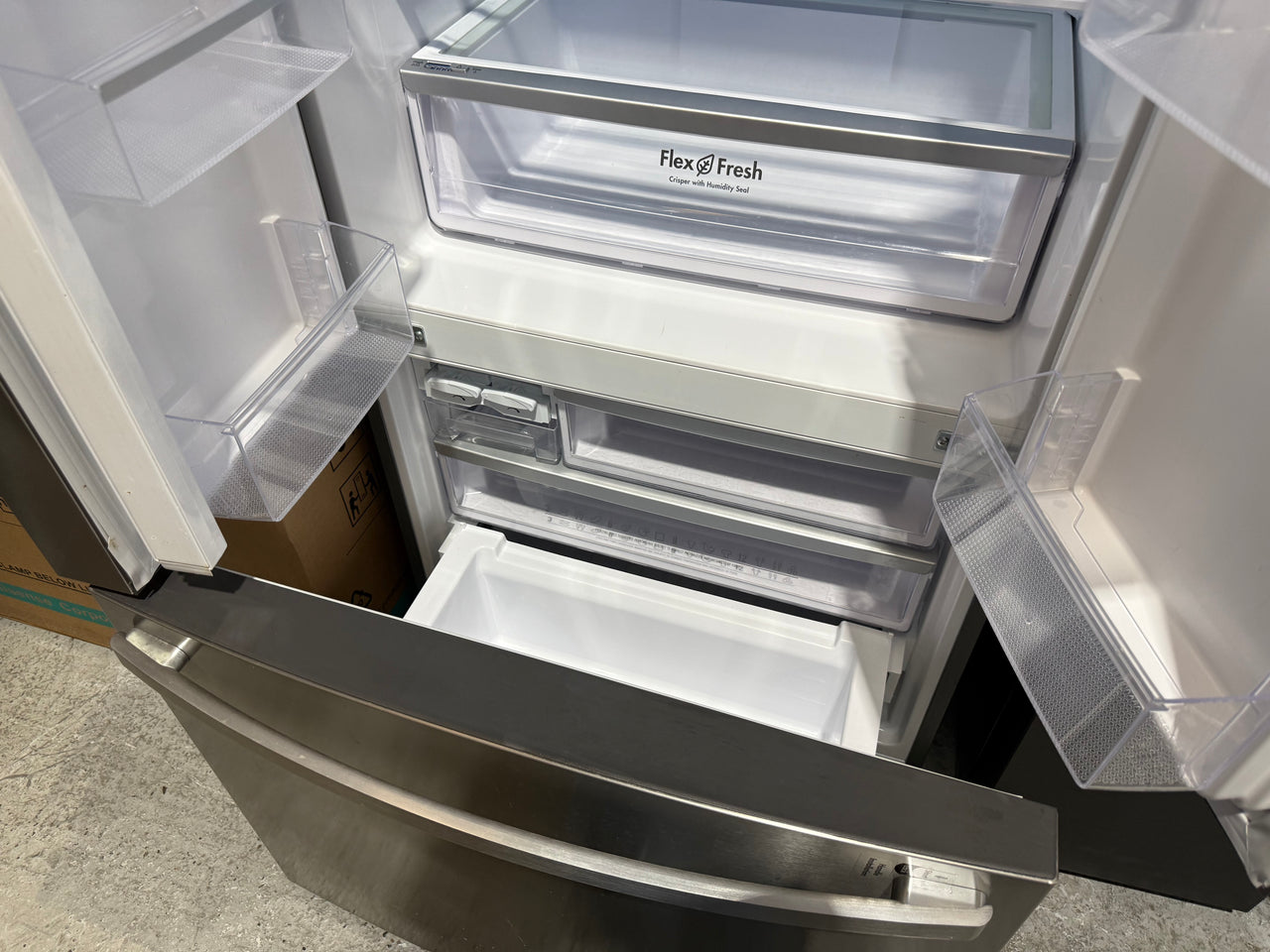 Second Hand Westinghouse 524L French Door Refrigerator – Stainless Steel WHE5200SA