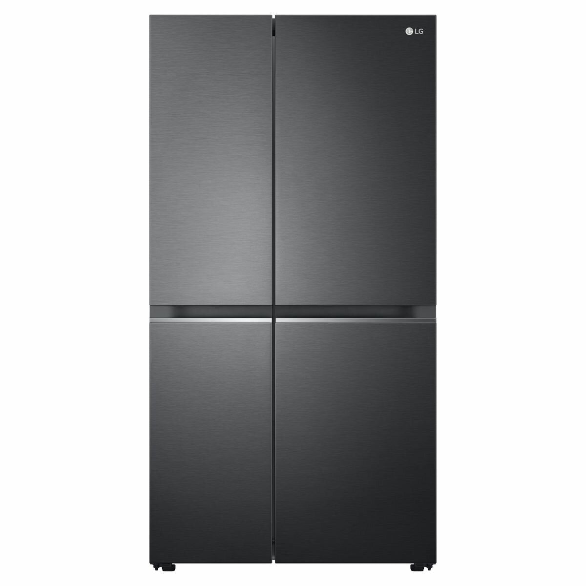 Transportation damaged LG 655L Side by Side Fridge GS-B655MBL - Second Hand Appliances Geebung