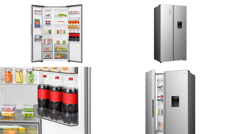 Factory second Hisense 541L Side-by-Side Refrigerator – HRSBS540SW