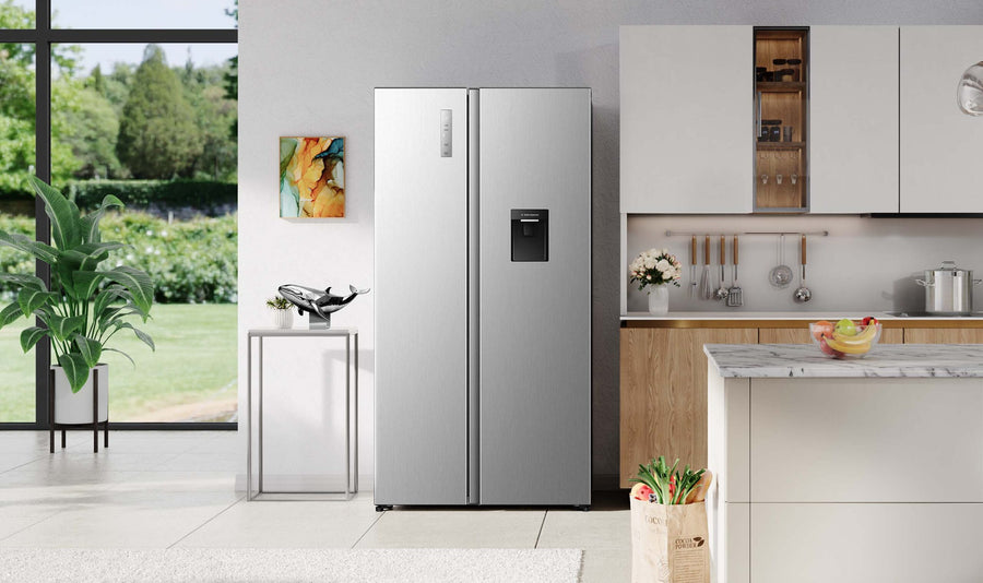 Factory second Hisense 541L Side-by-Side Refrigerator – HRSBS540SW