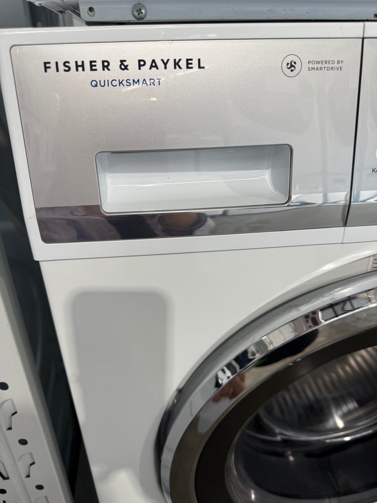 Second hand FISHER &PAYKEL 7.5KG QUICKSMART FRONT LOAD WASHING MACHINE WH7560J3 - Second Hand Appliances Geebung