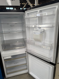 Thumbnail for Factory second LG GB-W455MBL 420L Bottom Mount Fridge (Black)