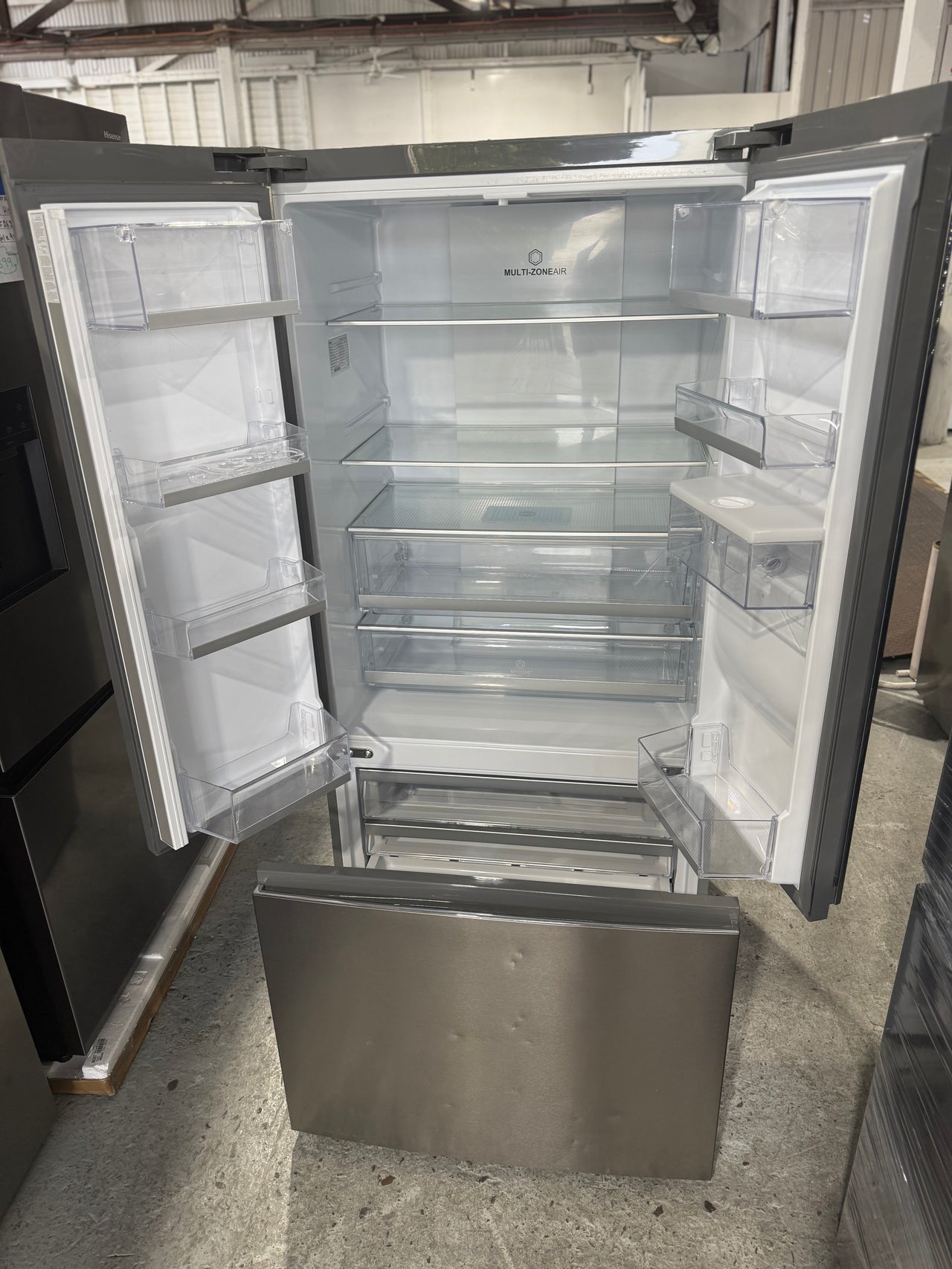 Factory second Haier 489L French Door Refrigerator HRF520FHS