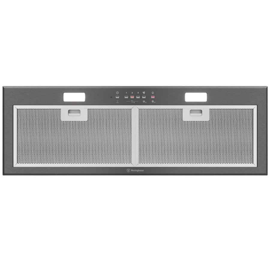 Factory second Westinghouse 86cm Integrated Rangehood – Dark Stainless Steel WRI825BC