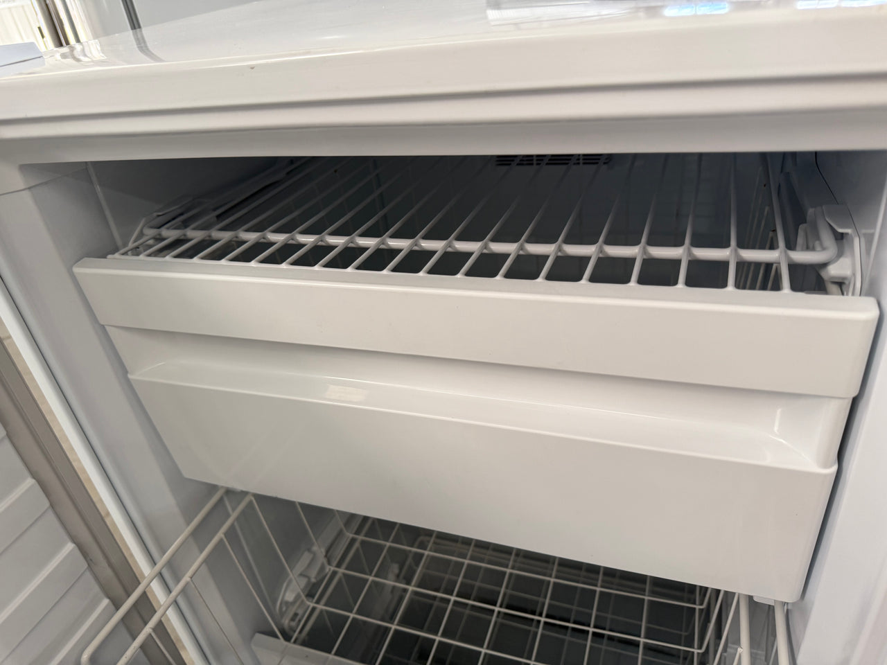 Second hand Fisher & Paykel E308LW1 304L upright vertical freezer - Second Hand Appliances Geebung