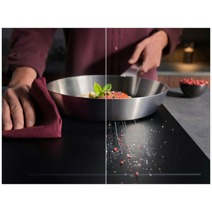 Factory second AEG 90cm 5 Zone SaphirMatt Induction Cooktop – NIK95I30FZ