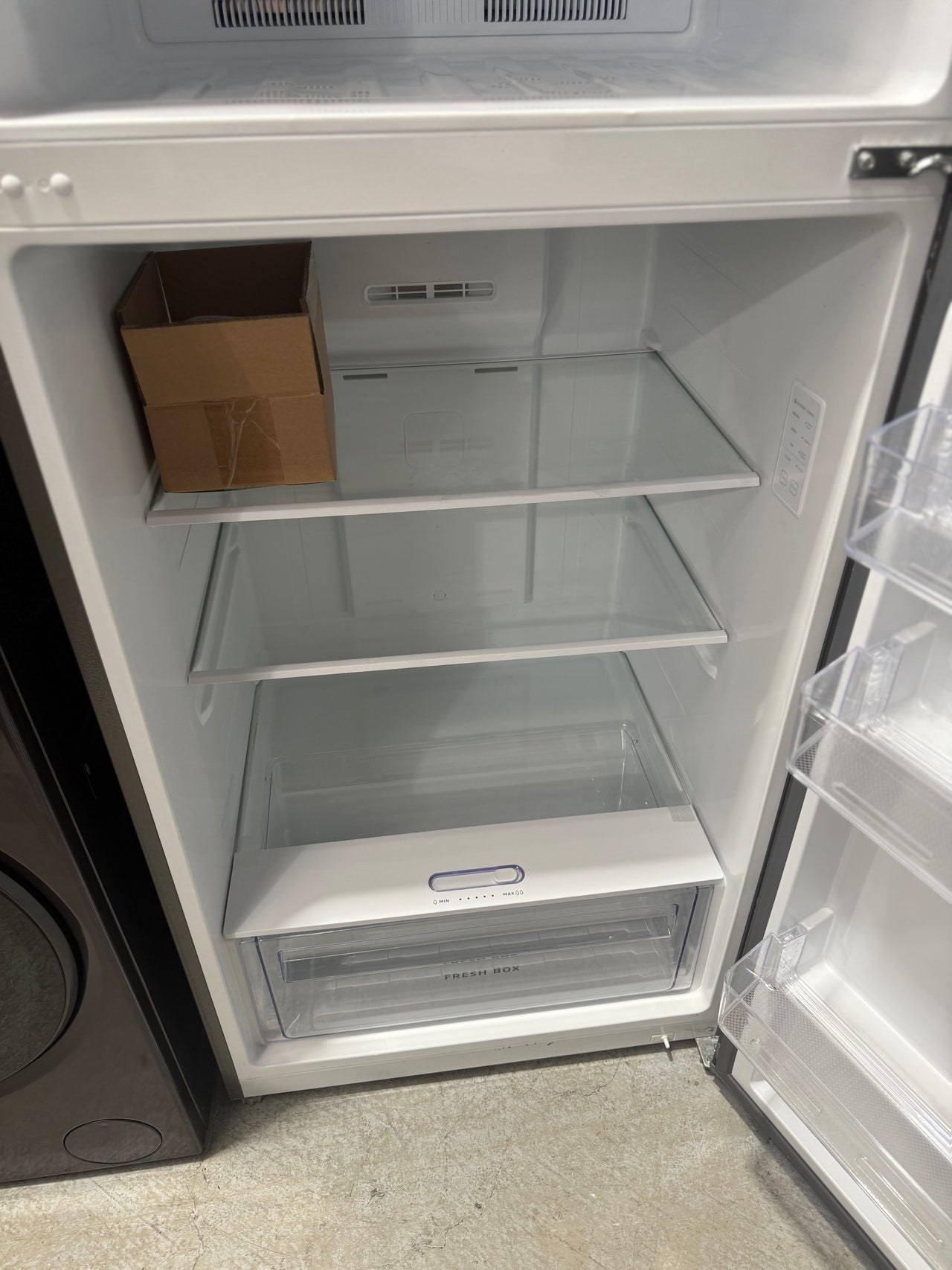 Factory Second TCL 420L Top Mount Fridge – Galaxy Grey (P491TMS)