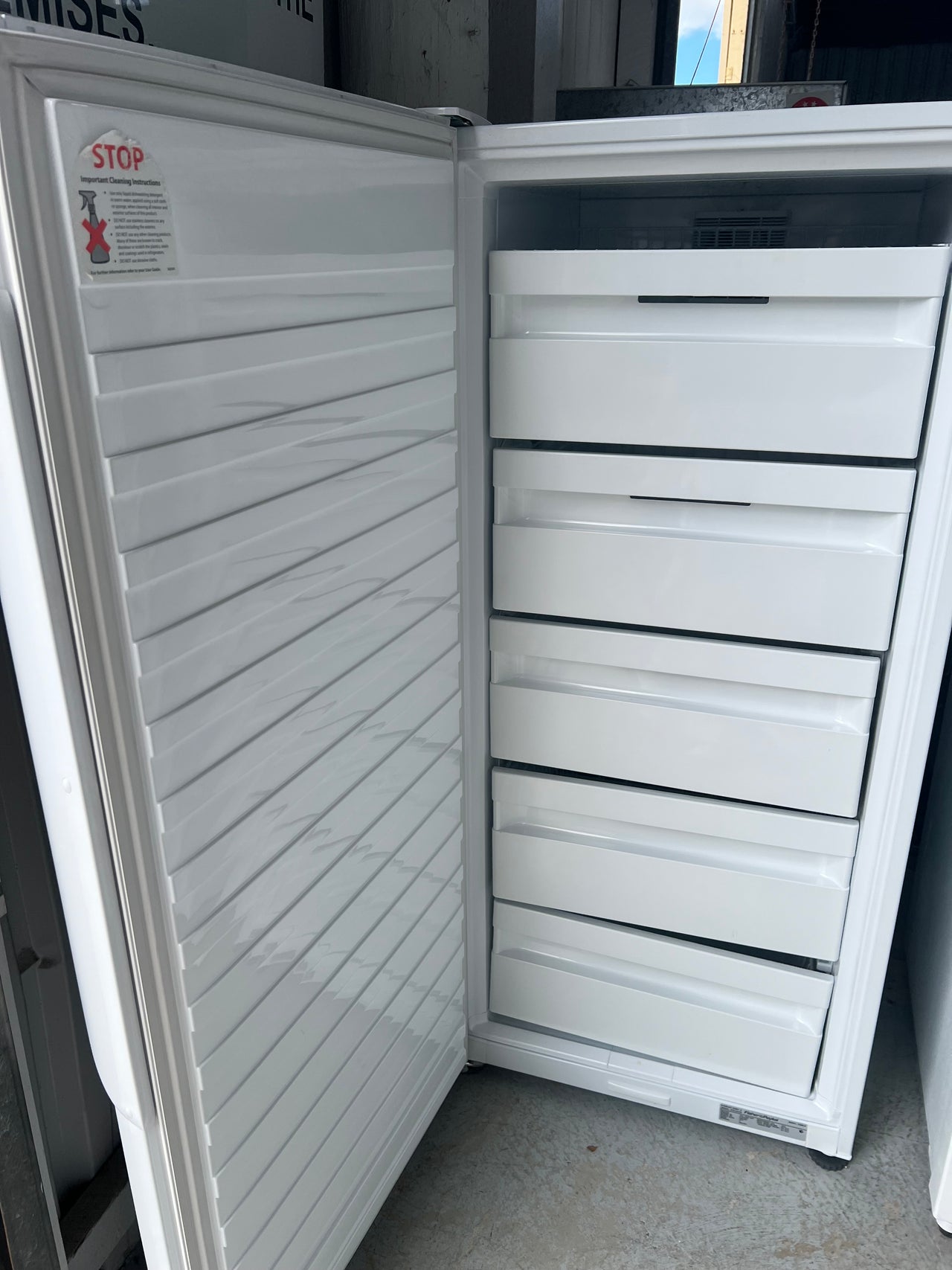 Second hand Fisher & Paykel E308LW 304L Upright Freezer - Second Hand Appliances Geebung