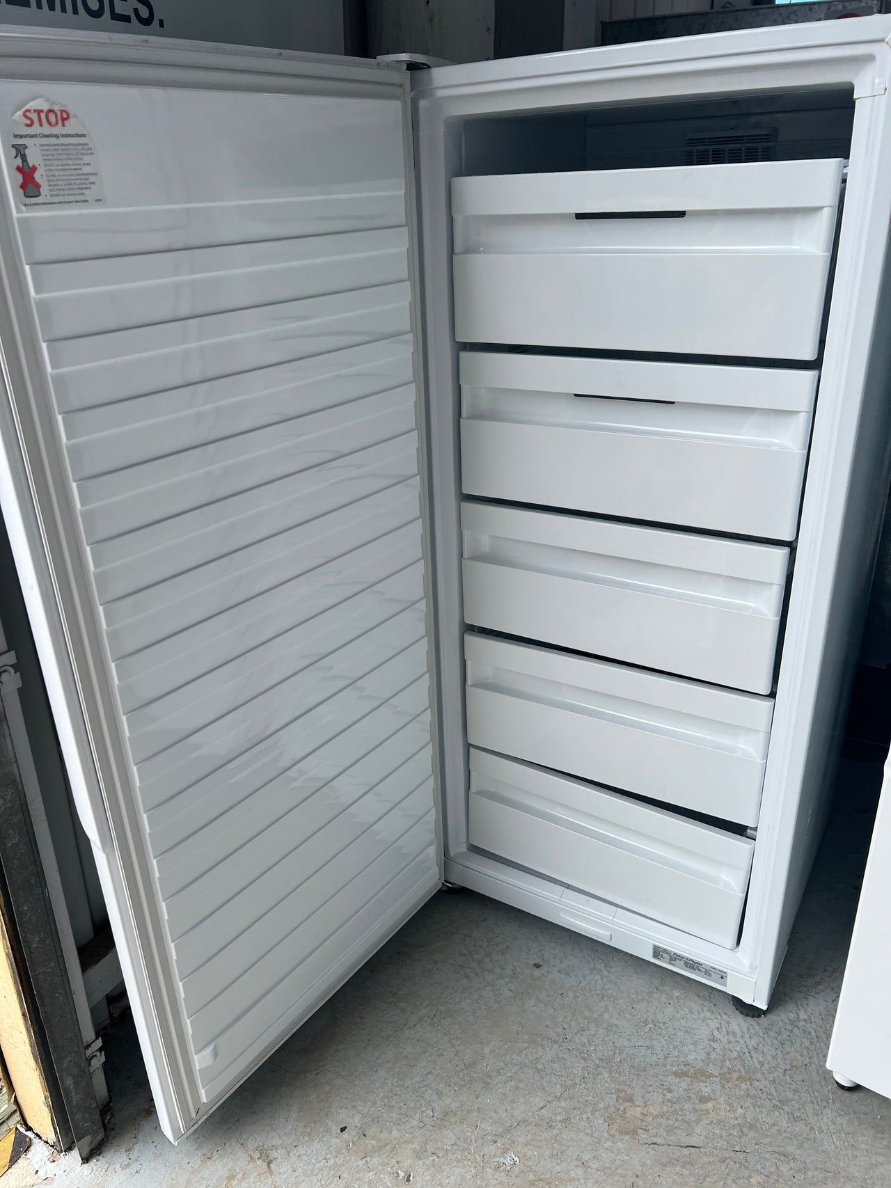 Second hand Fisher & Paykel E308LW 304L Upright Freezer - Second Hand Appliances Geebung