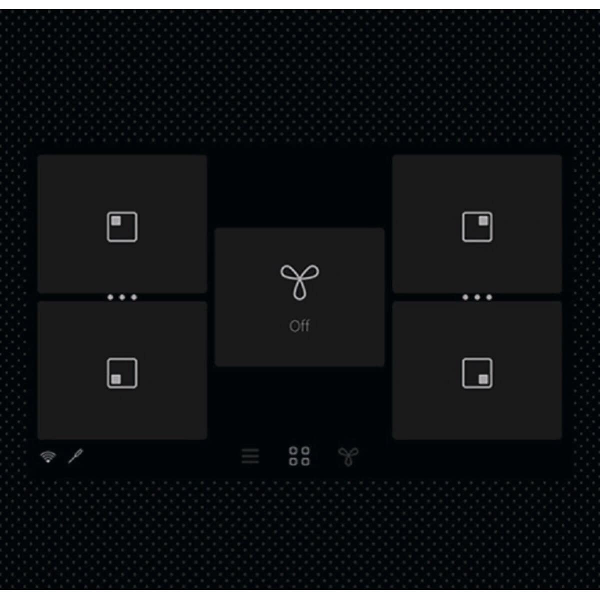Factory second AEG 80cm 5 Zone 8000 Series Induction Cooktop with Wi-Fi – NIH85M30FB