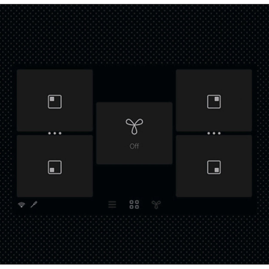 Factory second AEG 80cm 5 Zone 8000 Series Induction Cooktop with Wi-Fi – NIH85M30FB