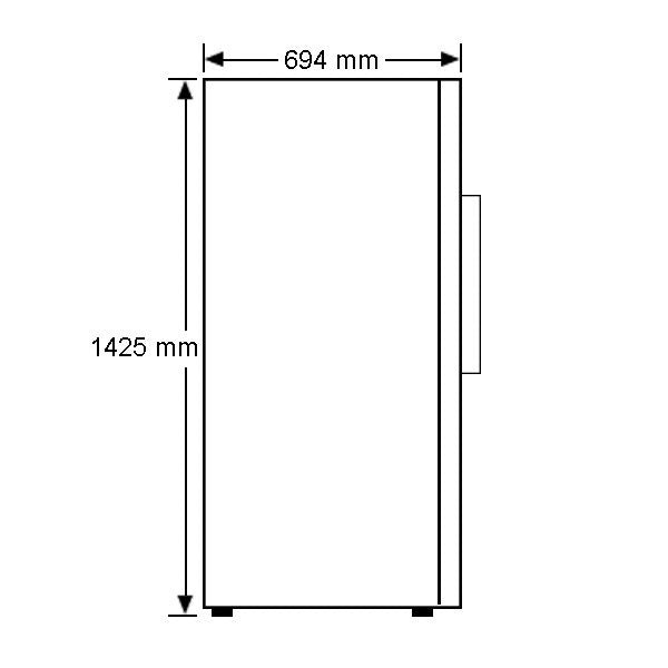 Second hand Fisher & Paykel E308LW 304L Upright Freezer - Second Hand Appliances Geebung