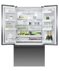 Thumbnail for Factory second Fisher & Paykel 569L French Door Refrigerator Freezer – Black Stainless Steel | RF610ADUB5