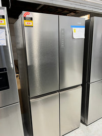 Thumbnail for Factory second Haier 463L Quad Door Refrigerator Stainless Steel HRF530YS/ 4 star energy rating - Second Hand Appliances Geebung