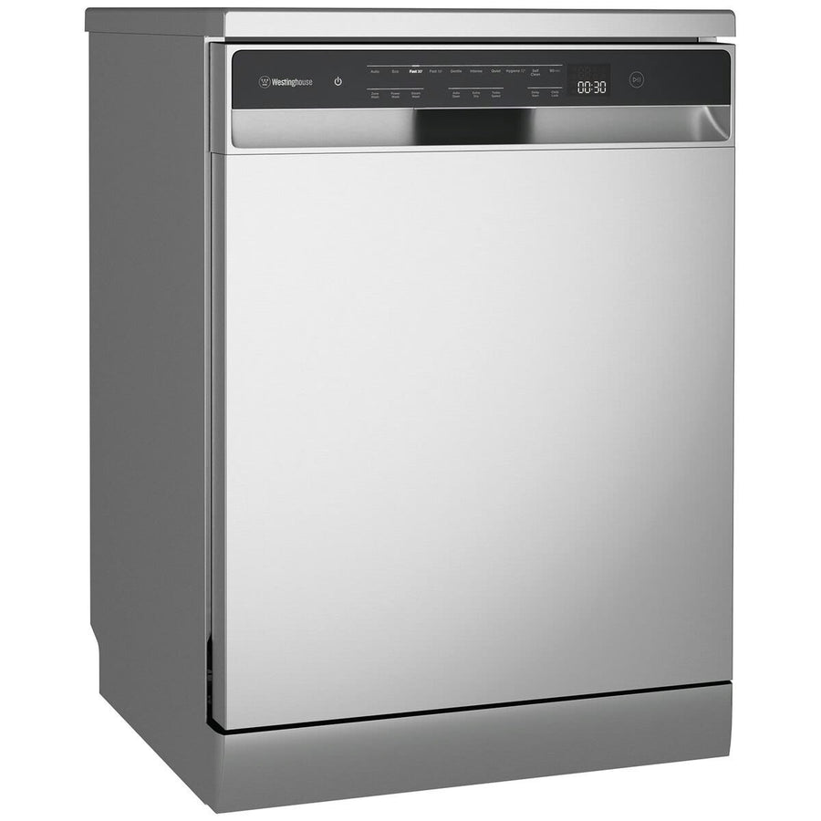 Factory second Westinghouse 60cm 15 Place Freestanding Dishwasher – Stainless Steel WSF6608XC