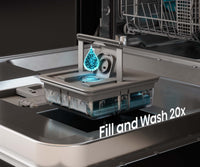 Thumbnail for Factory second Hisense 16 Place Setting Freestanding Dishwasher –  HSAP16FB
