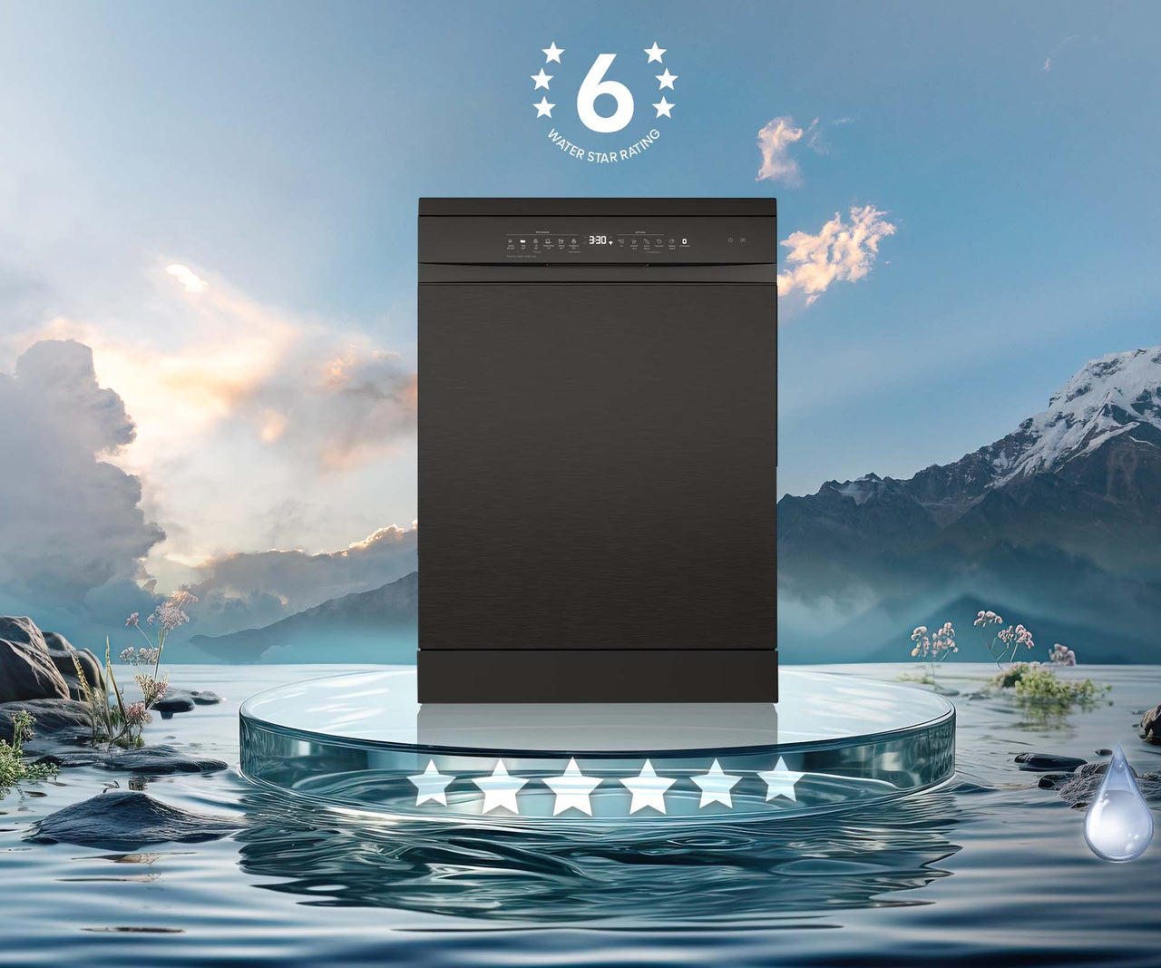 Factory second Hisense 16 Place Setting Freestanding Dishwasher –  HSAP16FB