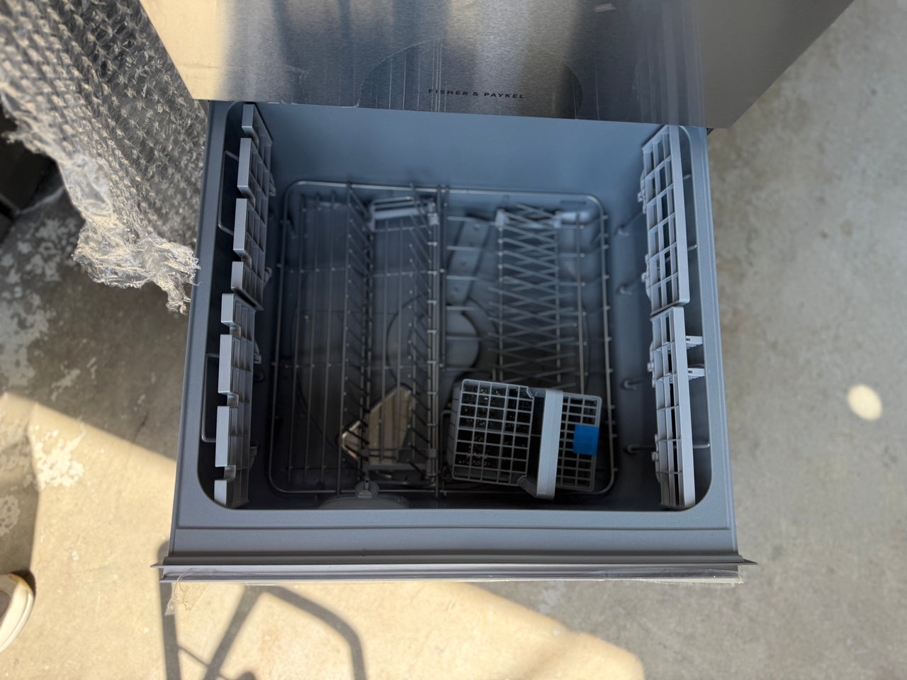Factory second Fisher & Paykel DD60D2NX9 Double DishDrawer™ Dishwasher – Stainless Steel