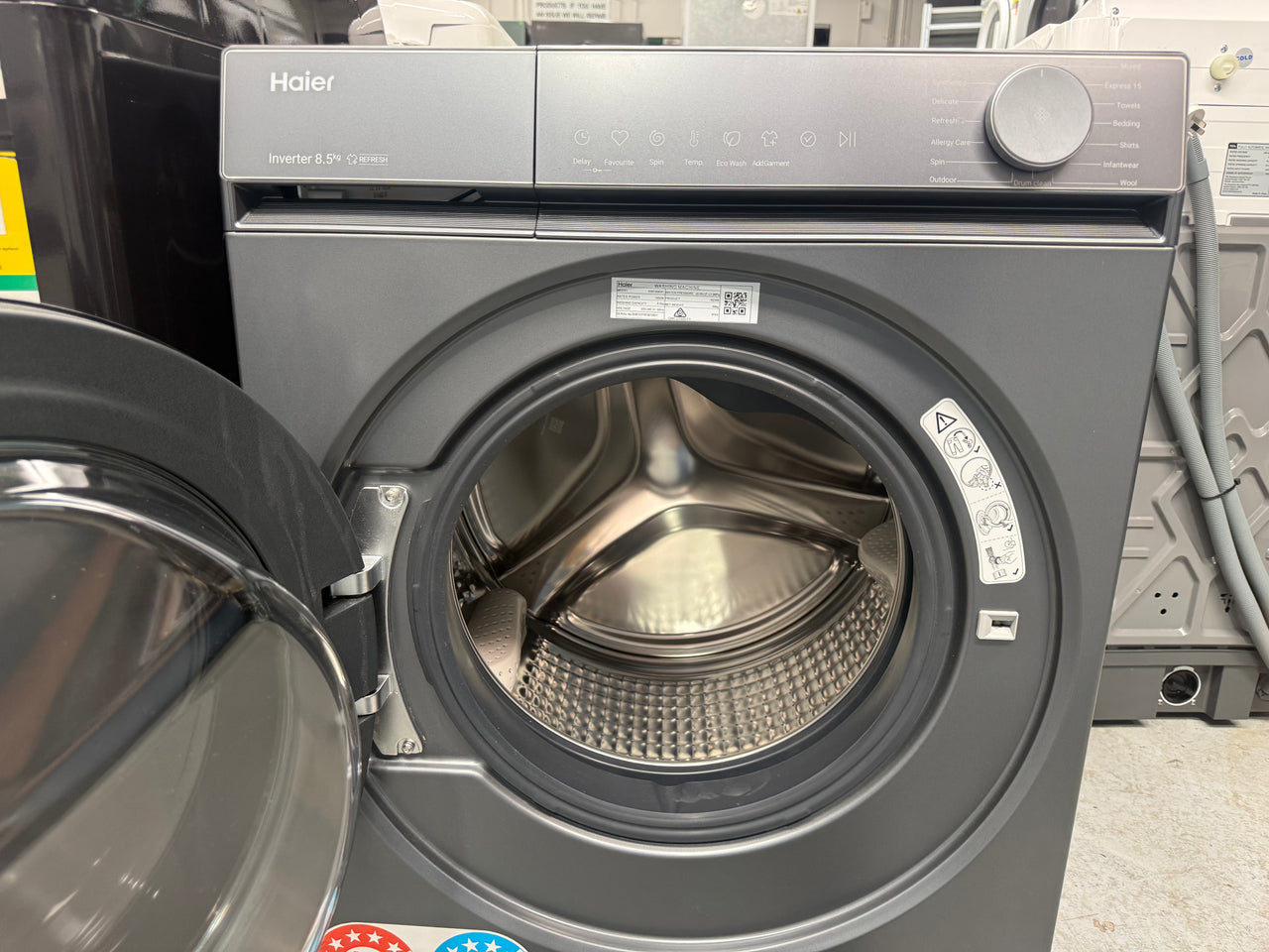 Factory second Haier 8.5kg Front Load Washing Machine – HWF85KB1