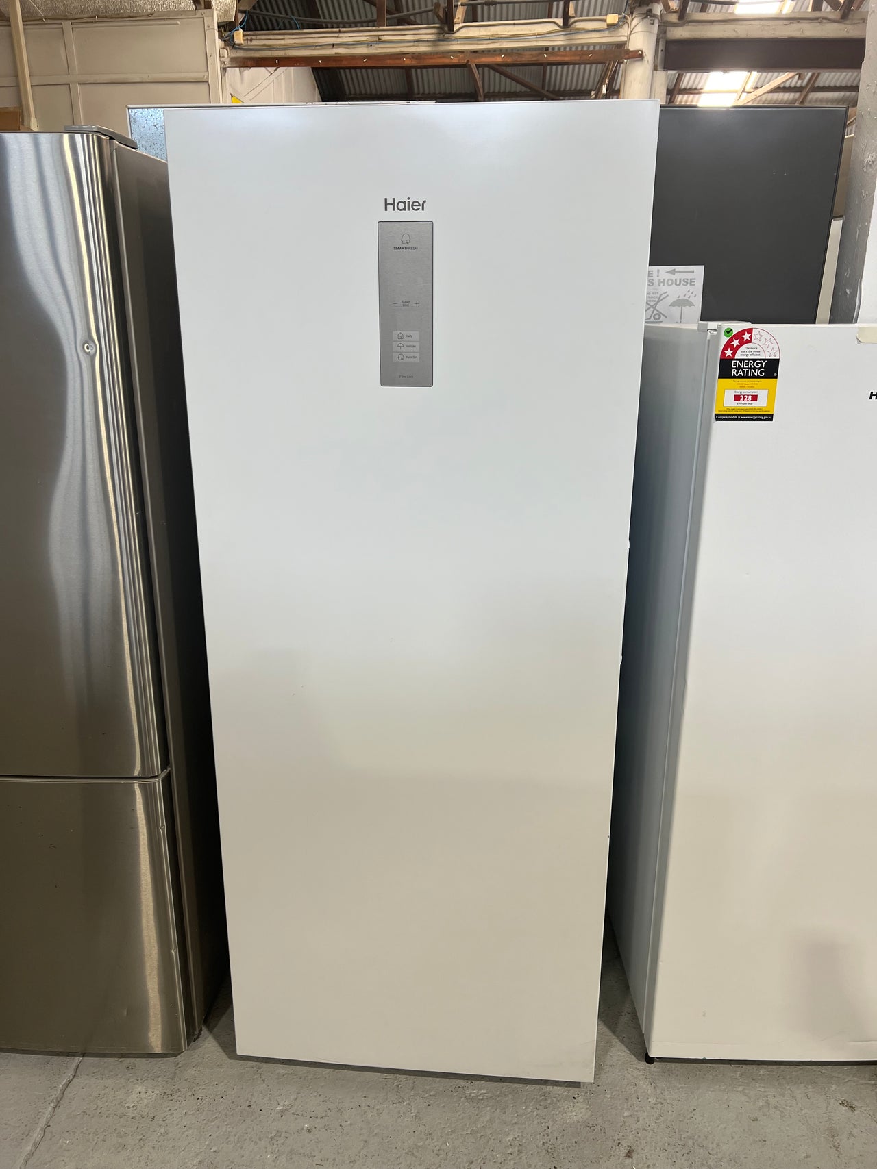 Factory second Haier 465L Vertical Frost Free Refrigerator Model: HRF505VW - Second Hand Appliances Geebung