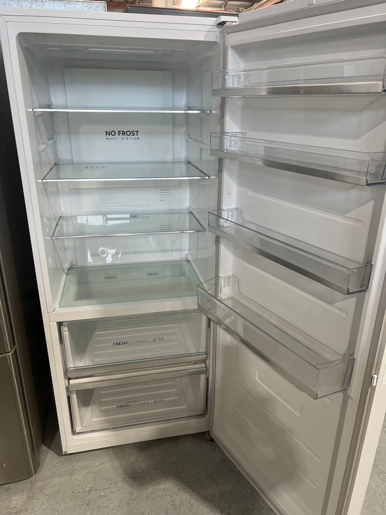 Factory second Haier 465L Vertical Frost Free Refrigerator Model: HRF505VW - Second Hand Appliances Geebung