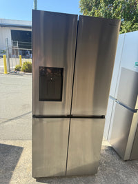 Thumbnail for Factory Second Hisense 483L French Door Refrigerator – Non-Plumbed Ice & Water – HRCD483TBW