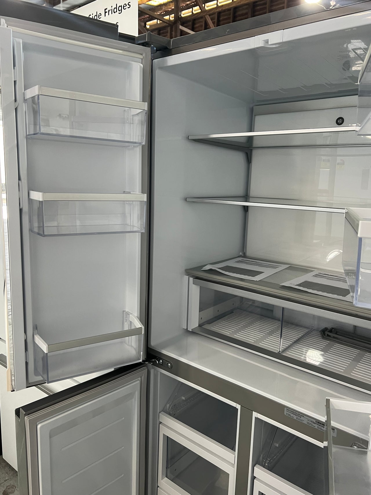 Factory second Fisher &amp; Paykel RF500QNX1 498L Quad Door Fridge (Stainless Steel) - Second Hand Appliances Geebung