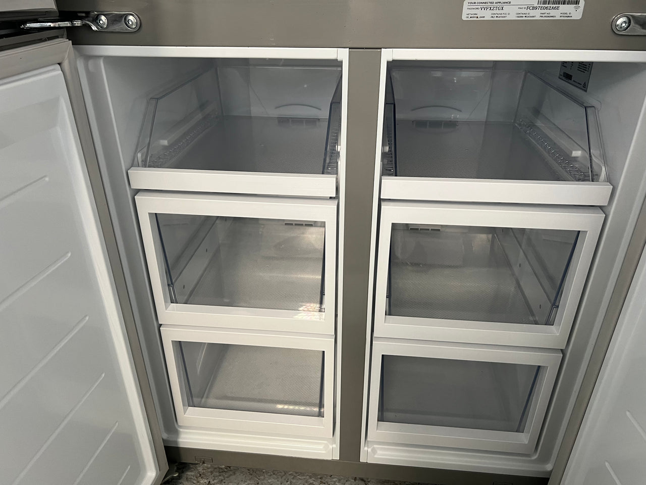 Factory second Fisher &amp; Paykel RF500QNX1 498L Quad Door Fridge (Stainless Steel) - Second Hand Appliances Geebung