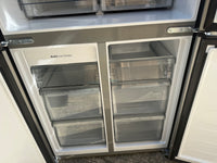Thumbnail for Factory Second Hisense 483L French Door Refrigerator – Non-Plumbed Ice & Water – HRCD483TBW