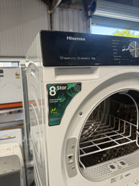 Thumbnail for Factory second Hisense HDFS80HS 8 kg Series 3 Heat Pump Dryer – White
