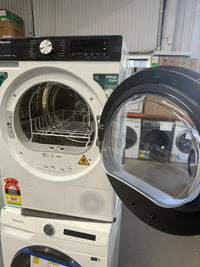 Thumbnail for Factory second Hisense HDFS80HS 8 kg Series 3 Heat Pump Dryer – White