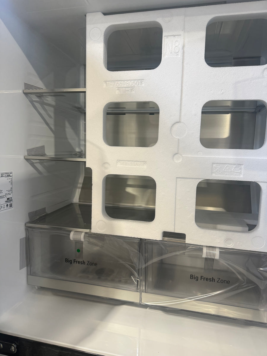 Transportation damaged LG 500L French Door Fridge – GF-B505MBL